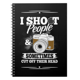 Carnet Un photographe prend des gens tous les jours