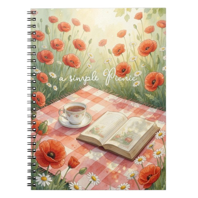 Carnet Un pique-nique simple (Devant)