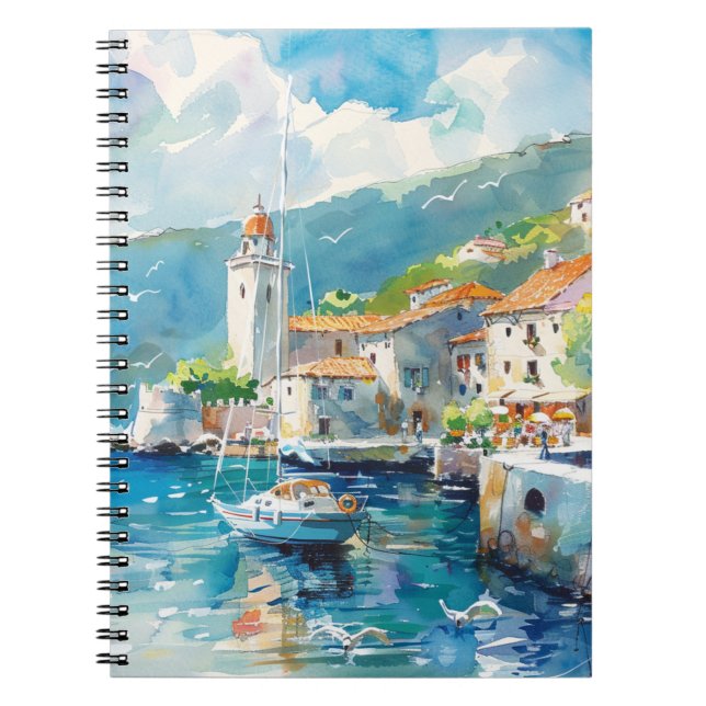 Carnet Un port maritime (Devant)