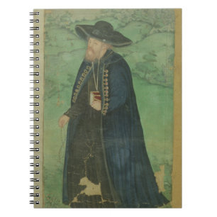 Carnet Un prêtre de jésuite, inscrit dans le Persan :