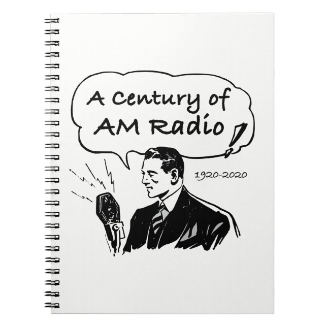 Carnet Un siècle de radio AM (Devant)