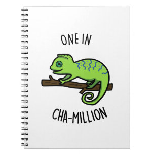 Carnet Un sur Cha-Million de jeu de mots drôle sur le cam