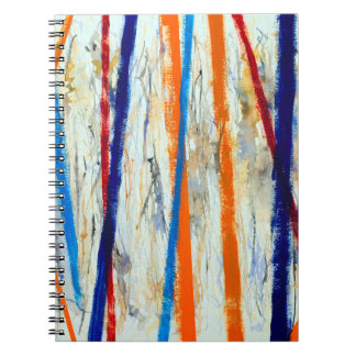 Carnet un tableau abstrait