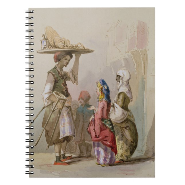 Carnet Un vendeur de pot, c.1855 (Devant)