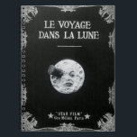 Carnet Un voyage cinéma français vintage de lune au rétro<br><div class="desc">Le voyage de Lune /A de La de dans de Le Voyage à la lune (France, 1902), la première histoire de la science-fiction de l'écran, était un chef d'oeuvre 14 minute créé par le magicien français imaginatif Georges Melies (1861-1938) de directeur et de maître dans sa version de l'histoire de...</div>
