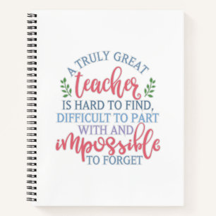 Carnet Un Vraiment Grand Professeur Drôle Dire