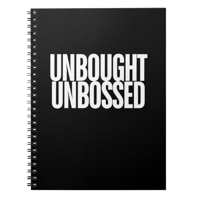 Carnet Unbought Unbossed Bold Chisholm (Devant)