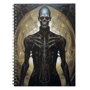 Carnet Undead Cyborg Sci-Fi Horror Art