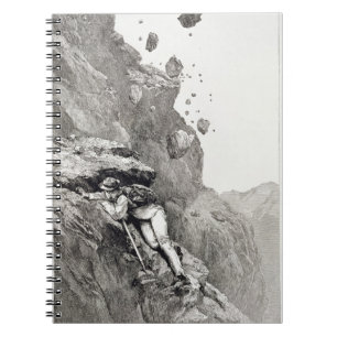 Carnet Une canonnade sur le Matterhorn, 1862, 'de l'Asc