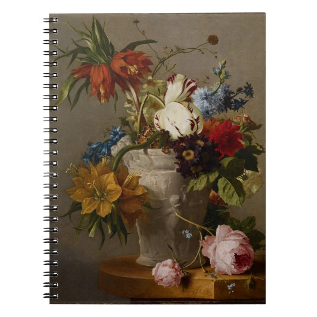 Carnet Une disposition avec des fleurs, 19ème siècle (Devant)