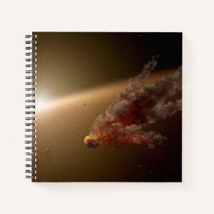 Carnet Une Énorme Éruption Autour De L'Étoile Ngc 2547-Id
