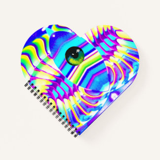 Carnet Une étoile à un oeil Bête Ken Gage Art psychédéliq
