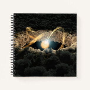 Carnet Une Étoile Entourée D'Un Disque Protoplanétaire