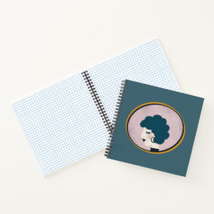 Carnet Une femme dans le miroir