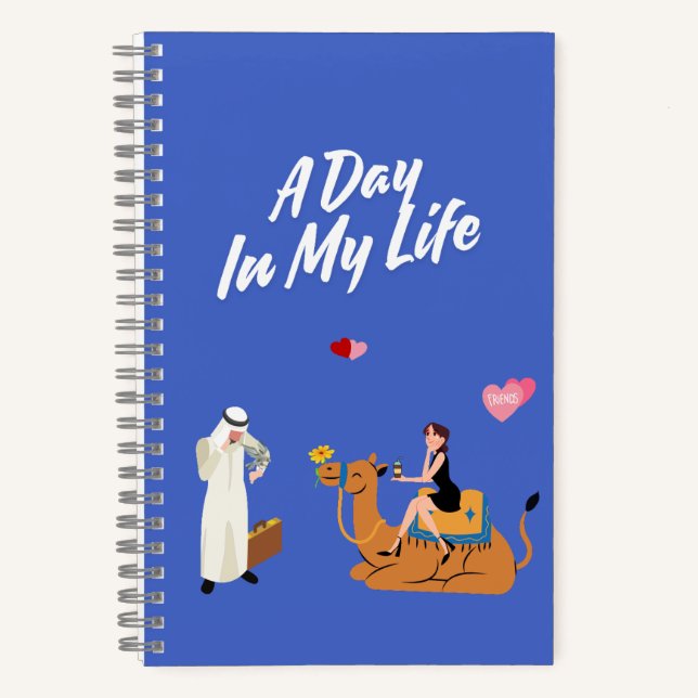Carnet Une journée dans ma vie (Recto)