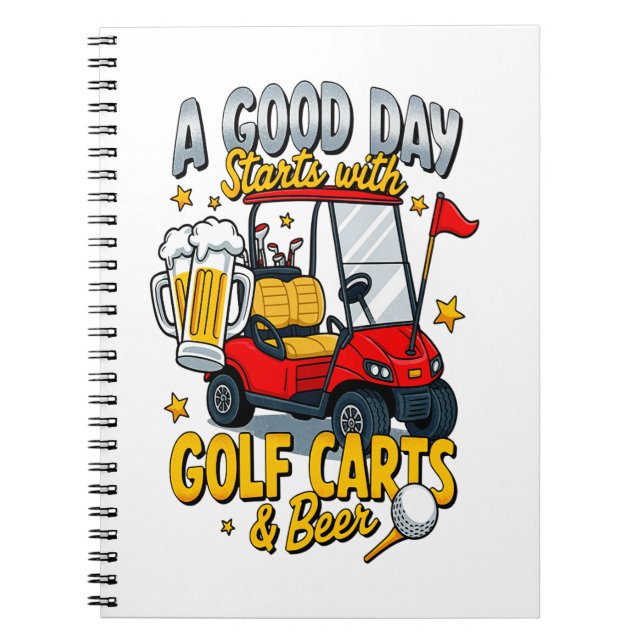 Carnet Une journée de Dieu commence avec des chariots de  (Devant)