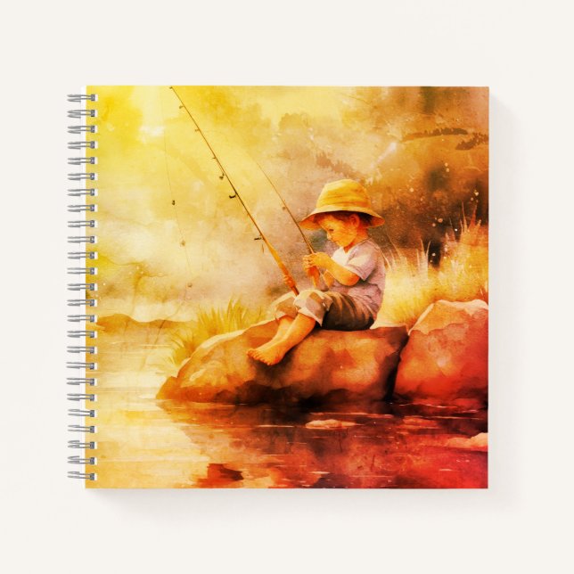 Carnet Une journée de pêche  (Devant)
