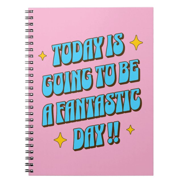 Carnet Une journée fantastique (Devant)