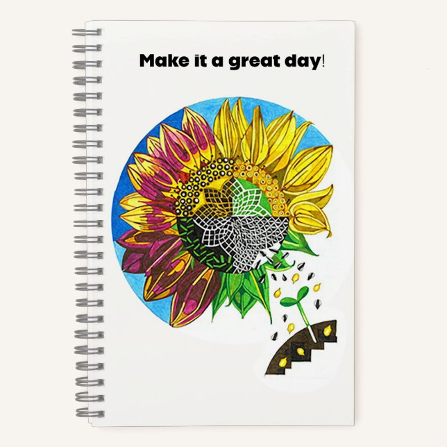 Carnet Une journée joyeuse (Recto)
