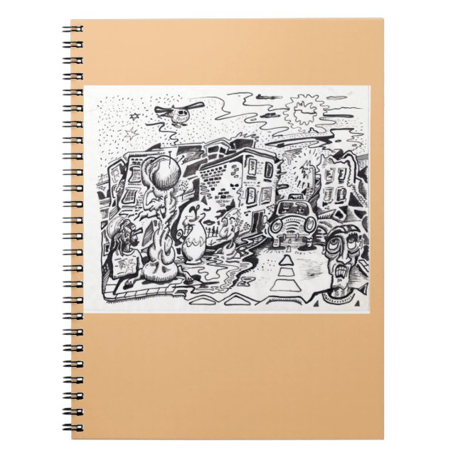 Carnet Une marche de nuit à la maison (Devant)