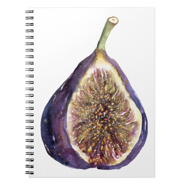 Carnet Une peinture de figue (Devant)