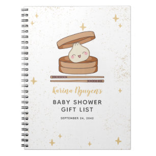 Carnet Une petite liste de cadeaux de Baby shower en dump
