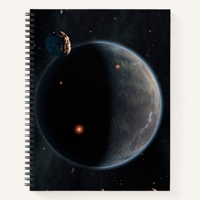 Carnet Une Planète Comme La Terre Riche En Carbone Et Sèc (Devant)