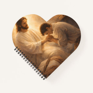Carnet Une prière à genoux avec Jésus