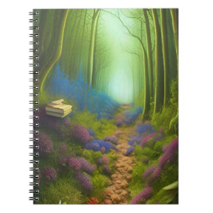 Carnet Une promenade à travers le bois enchanté