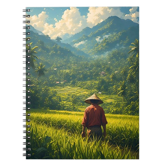 Carnet Une récolte paisible (Devant)