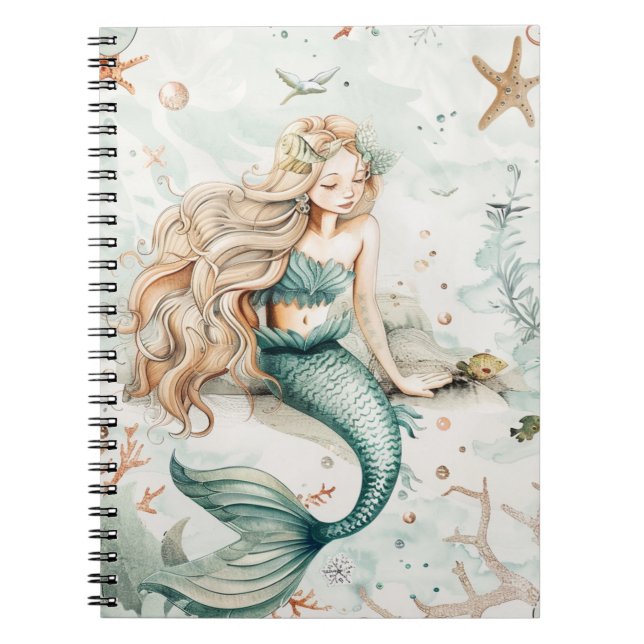 Carnet Une sirène mignonne (Devant)