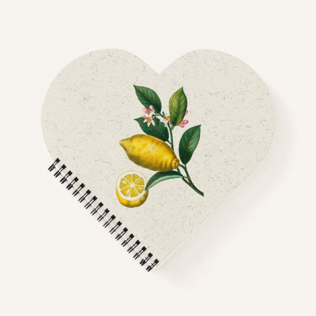 Carnet Une version agrandie de citron (Devant)