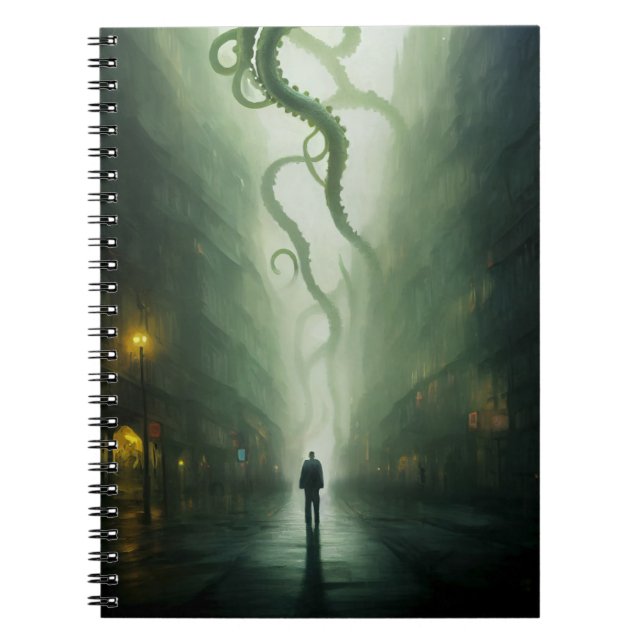 Carnet Une ville sous l'horreur de Cthulhu (Devant)