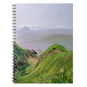 Carnet Une vue d'Ailsa Craig et l'île d'Arran, 1860