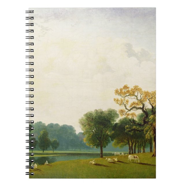 Carnet Une vue de la serpentine, 1815 (huile sur la (Devant)