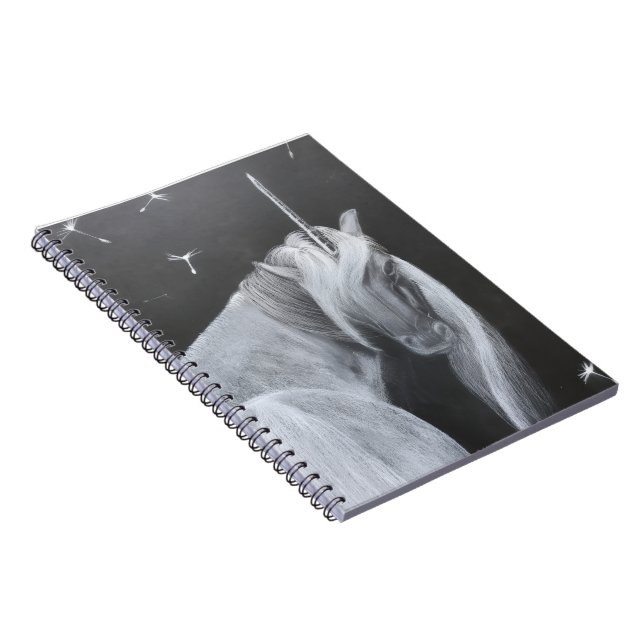 Carnet Unicorn & Dandelion spiral photo notebook (Côté Droit)