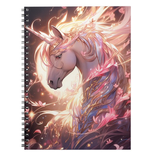 Carnet Unicorn Imaginaire Art (Devant)