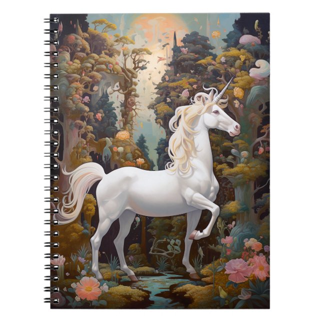 Carnet Unicorn Imaginaire Art (Devant)