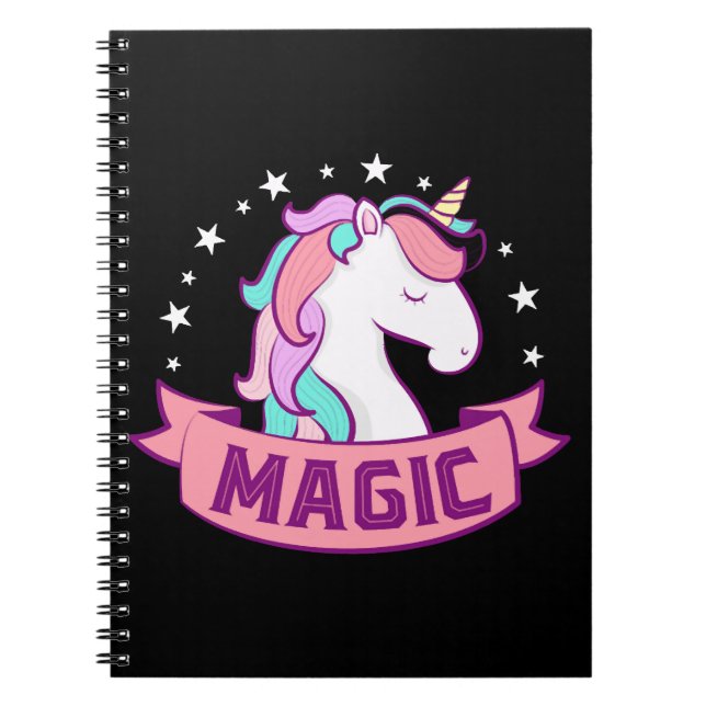 CARNET UNICORN MAGIC (Devant)