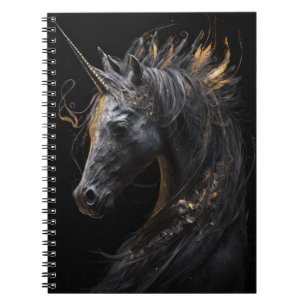 Carnet Unicorn Portrait Animal Imaginaire Nature Faune