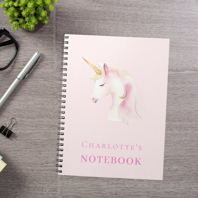 Carnet Unicorn rose fille (Créateur téléchargé)