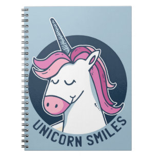 Carnet Unicorn sourit