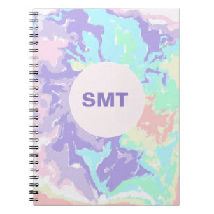 Carnet Unicorn Watercolor Pastels