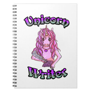 Carnet Unicorn Writer
