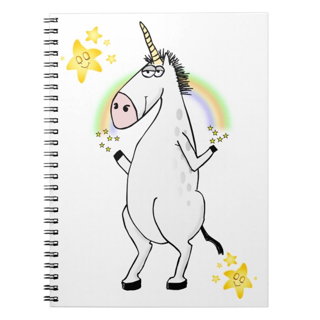 Carnet Unicorne (Devant)