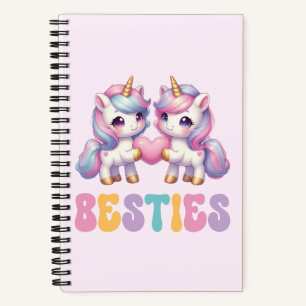 Carnet Unicorne Besties Meilleurs Amis Pour Toujours