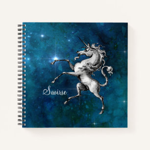 Carnet Unicorne céleste