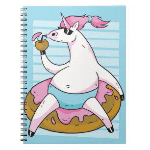 Carnet Unicorne d'été