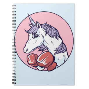 Carnet Unicorne en boîte