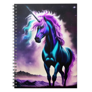 Carnet Unicorne foncée